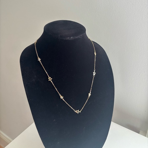 Jewelry - Gold Star Station Necklace - Elegant Women’s Jewelry
